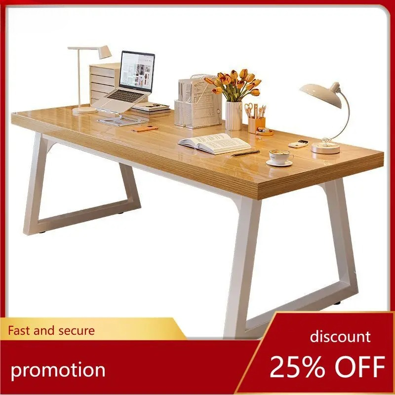 Woodworking Desk Chair - Doppelter großer Schreibtisch für Erwachsene, Heim-Computertisch,