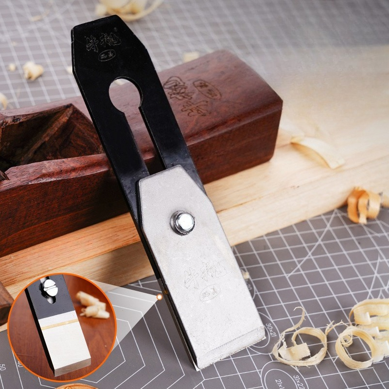 Woodworking Workbench Plans - Holzbearbeitungs-Hobel aus Hochkarbon-Stahl, Handwerkzeug mit Flachem