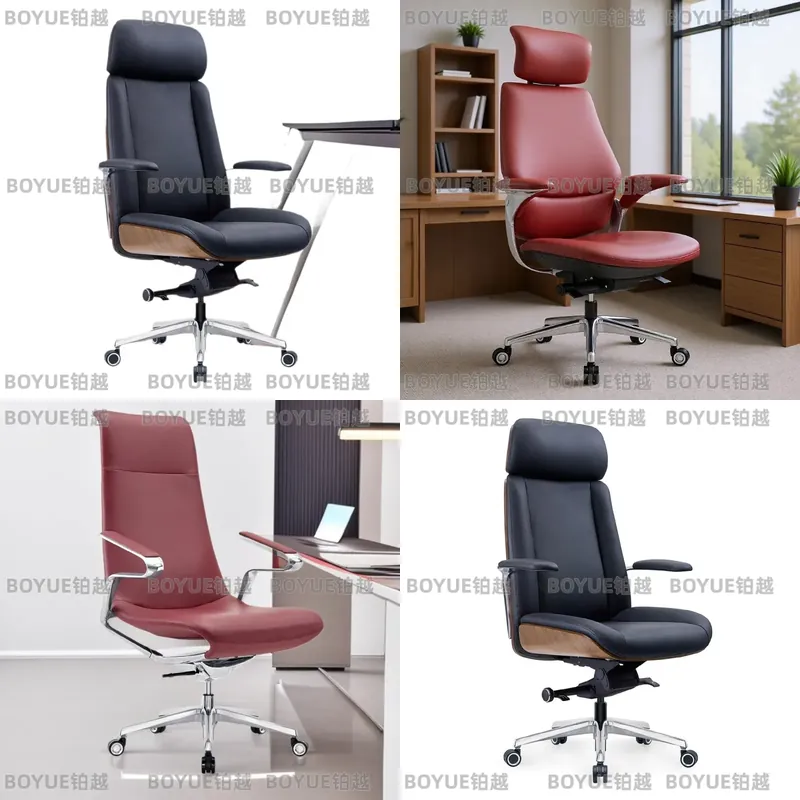 Woodworking Desk Chair - Ergonomischer Bürostuhl mit hoher Rückenlehne, Netzstoff,