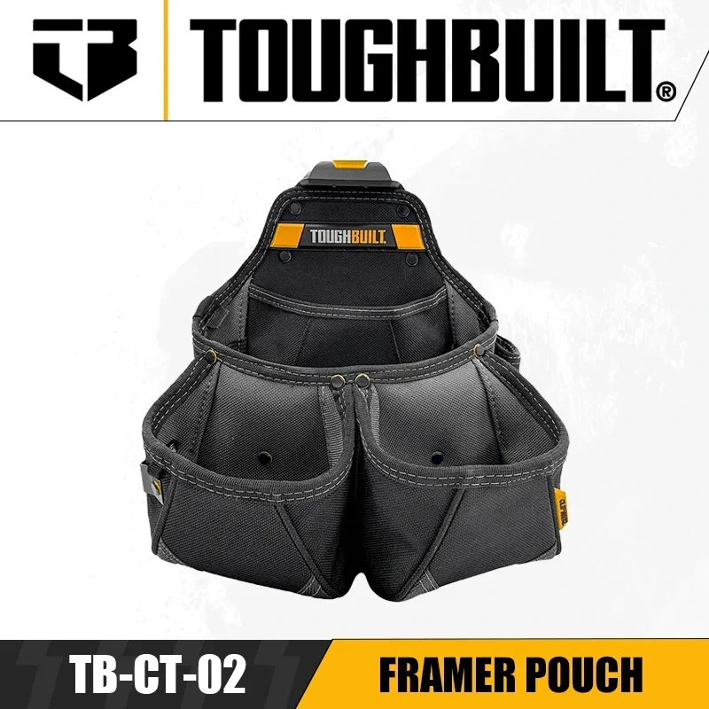 Woodworking Hammer - TB-CT-02 TOUGHBUILT Framer-Tasche, multifunktionale Werkzeuggürteltasche mit