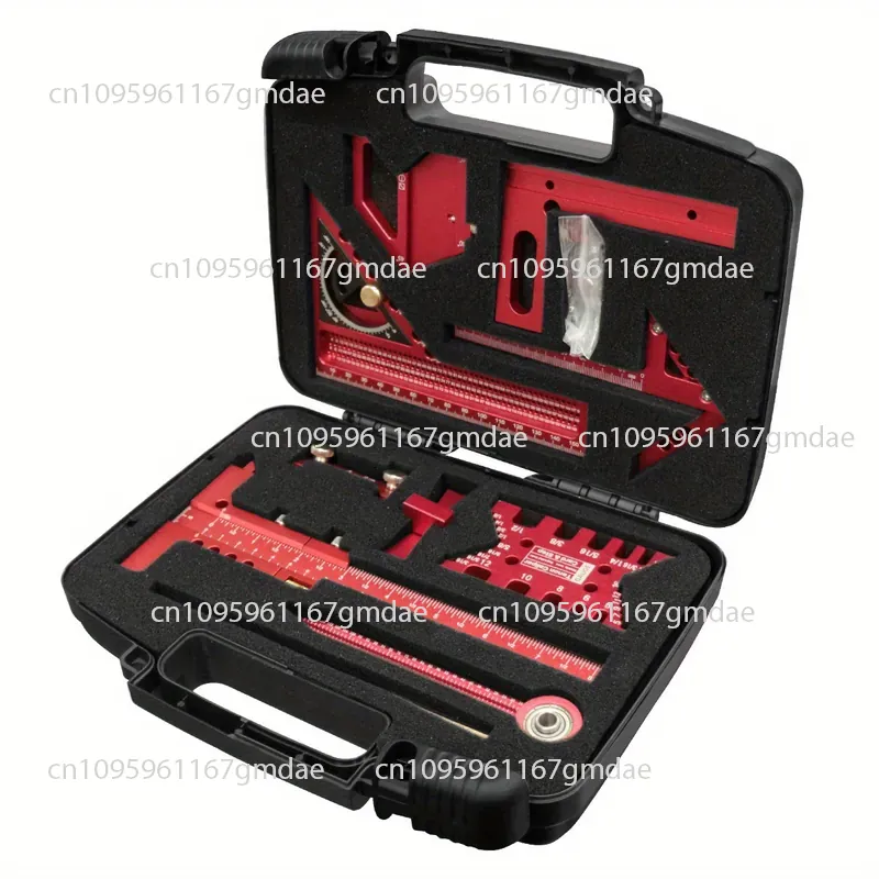 Woodworking Plans Free - Holzbearbeitungs-Messwerkzeug-Set mit Aufbewahrungsbox 10-teiliges Set für
