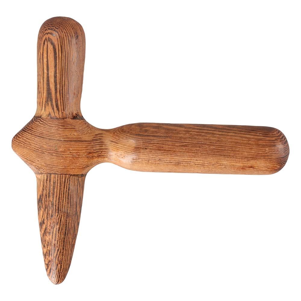 Woodworking Hammer - Sandelholz-Kreuzhammer Triggerpunkt-Massagegerät zur Schmerzlinderung Reflexzonen-Massage-Tool Muskelentspannungs-Holzmassagestab