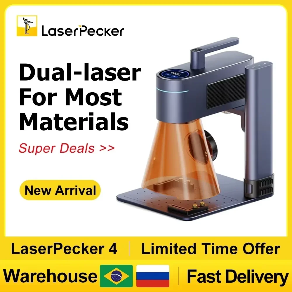Woodworking Laser - LASERPECKER 4 LP4 Lasergravurmaschine für alle