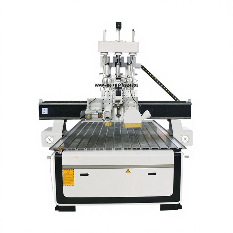 Furniture And Woodworking - 1325 CNC-Fräsmaschine 3-Prozess-Holzbearbeitungs- und Graviermaschine für