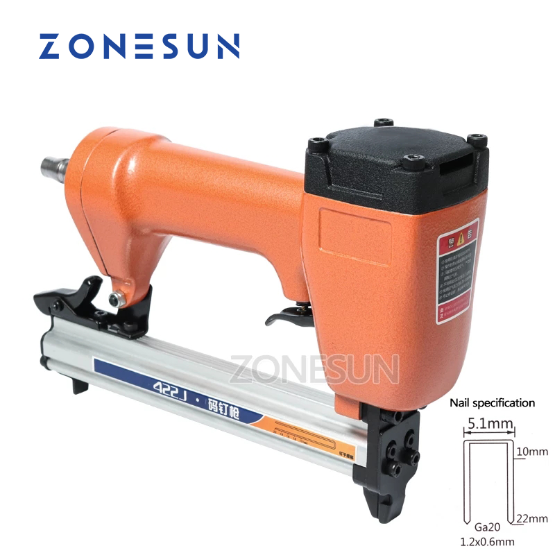 Furniture And Woodworking - ZONESUN 422J Ga20 5,1mm Breite Nagelpistole