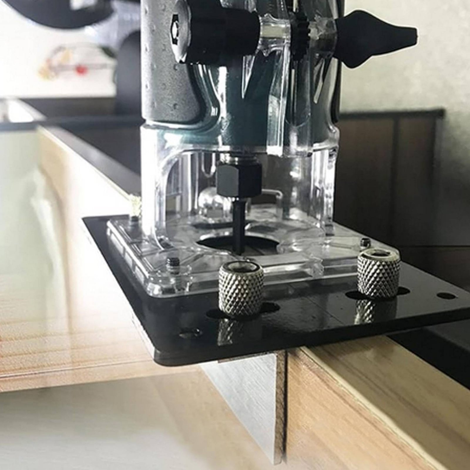Woodworking Workbench - Selbstsichernde Tischklemme mit gerändelter Oberseite aus
