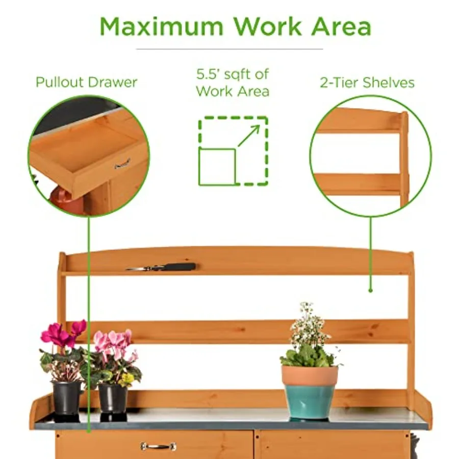 Garten-Arbeitsbank aus Holz fü – Woodworking Workbench Bewertung und Preis