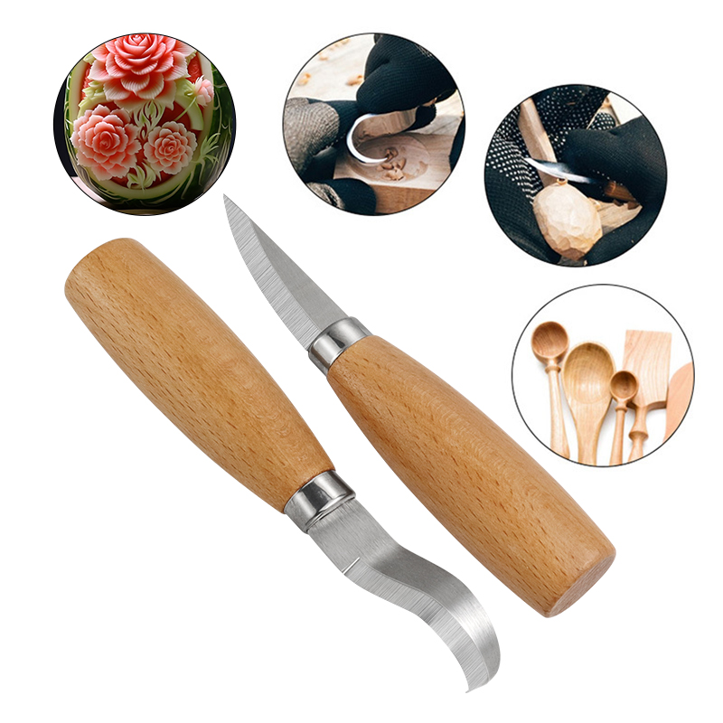 Edelstahl Eisen Carving Messer – Woodworking Shop Bewertung und Preis