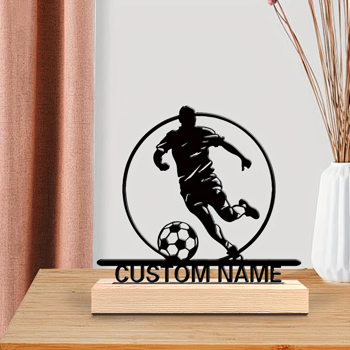 Personalisierte Fußballspieler – Woodworking Laser Bewertung und Preis