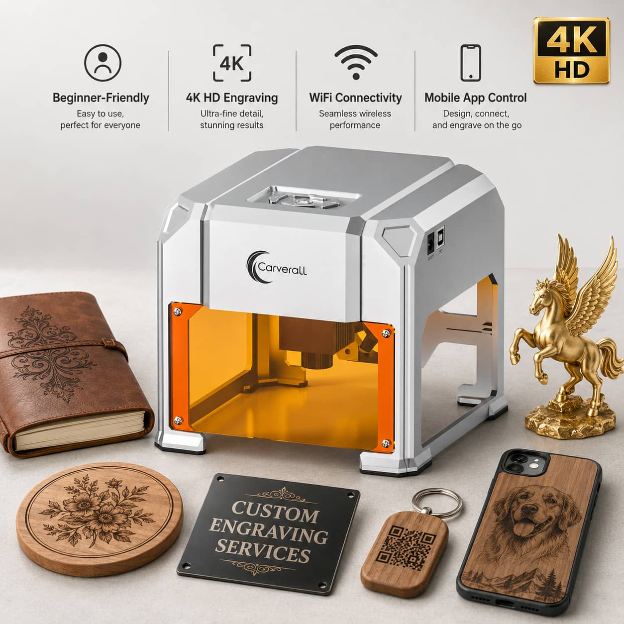 Carverall Lasergravurmaschine, – Woodworking Laser Bewertung und Preis