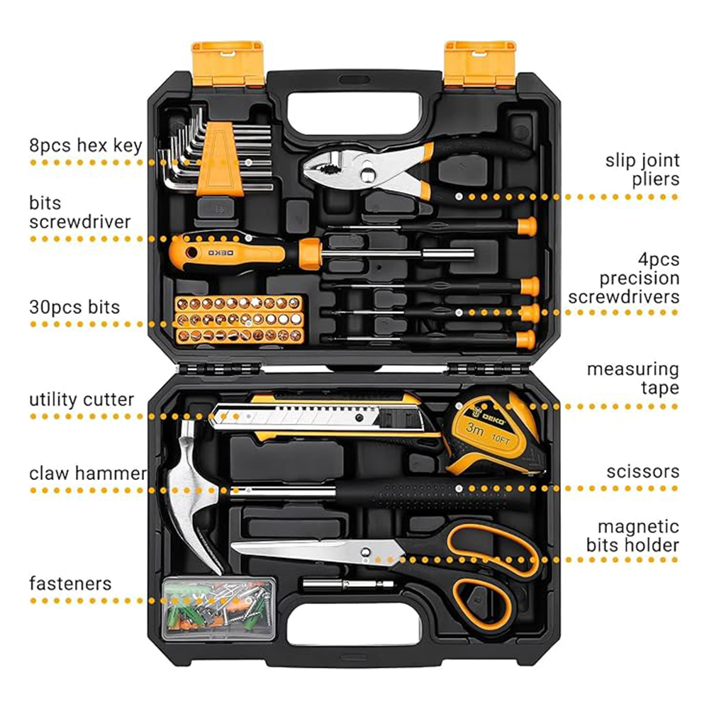 DEKO 50-teiliges Werkzeugset,  – Woodworking Hammer Bewertung und Preis