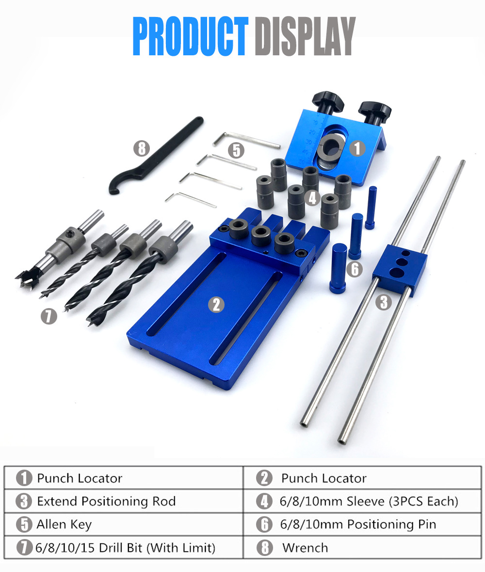 3-in-1-Lochöffner, Holzeinbaut – Furniture And Woodworking Bewertung und Preis